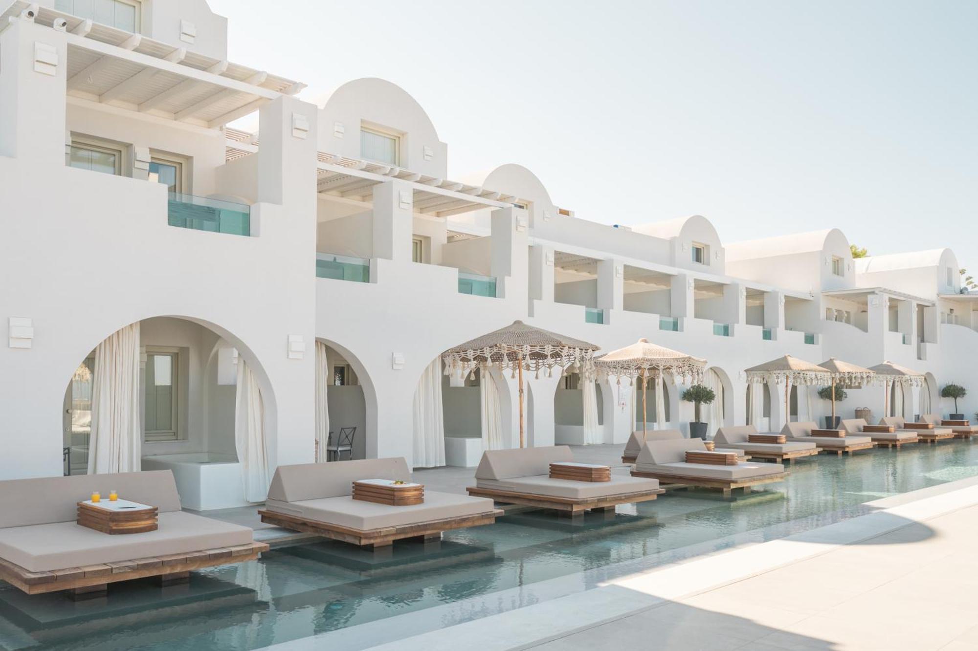Apeiron Blue Santorini - Sustainable Adults Only 14 Plus Fira  Eksteriør bilde