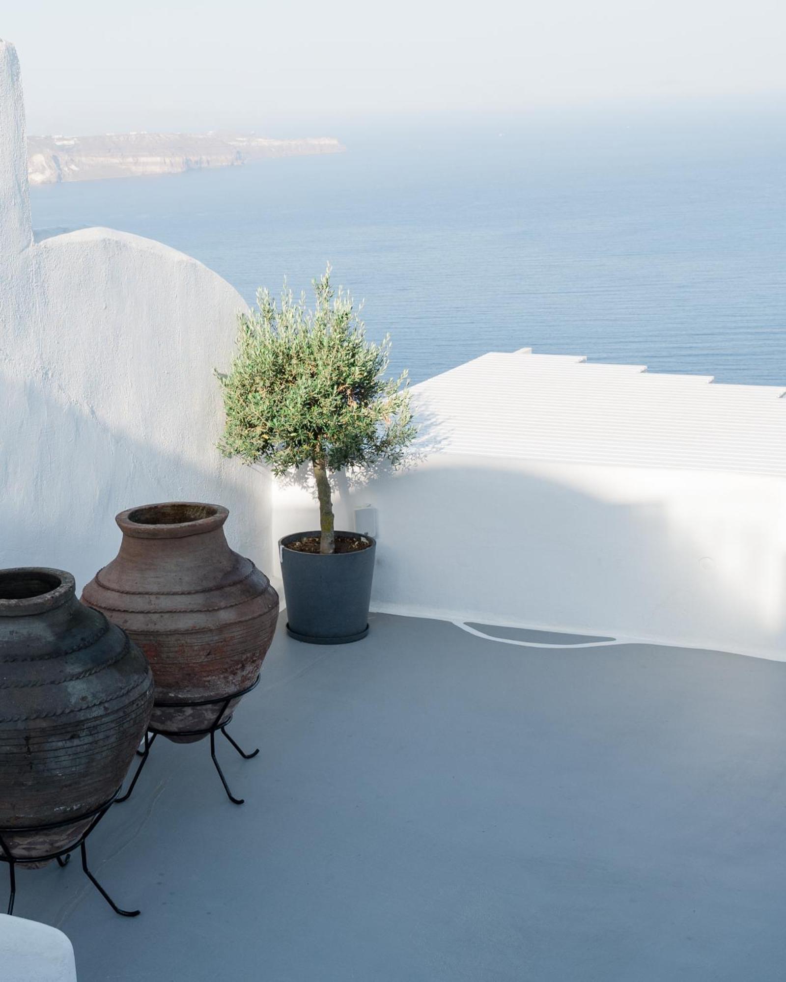Apeiron Blue Santorini - Sustainable Adults Only 14 Plus Fira  Eksteriør bilde