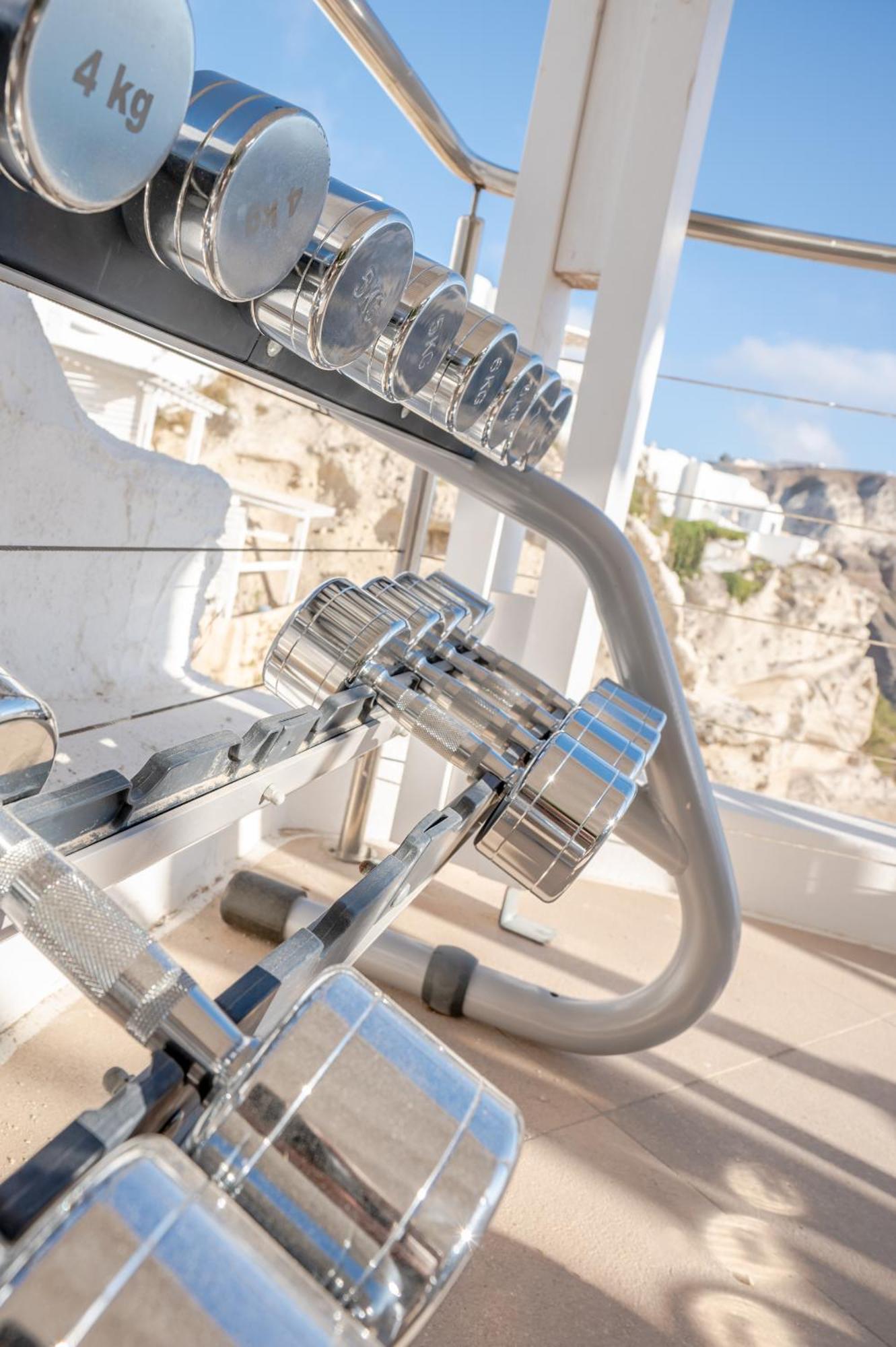 Apeiron Blue Santorini - Sustainable Adults Only 14 Plus Fira  Eksteriør bilde