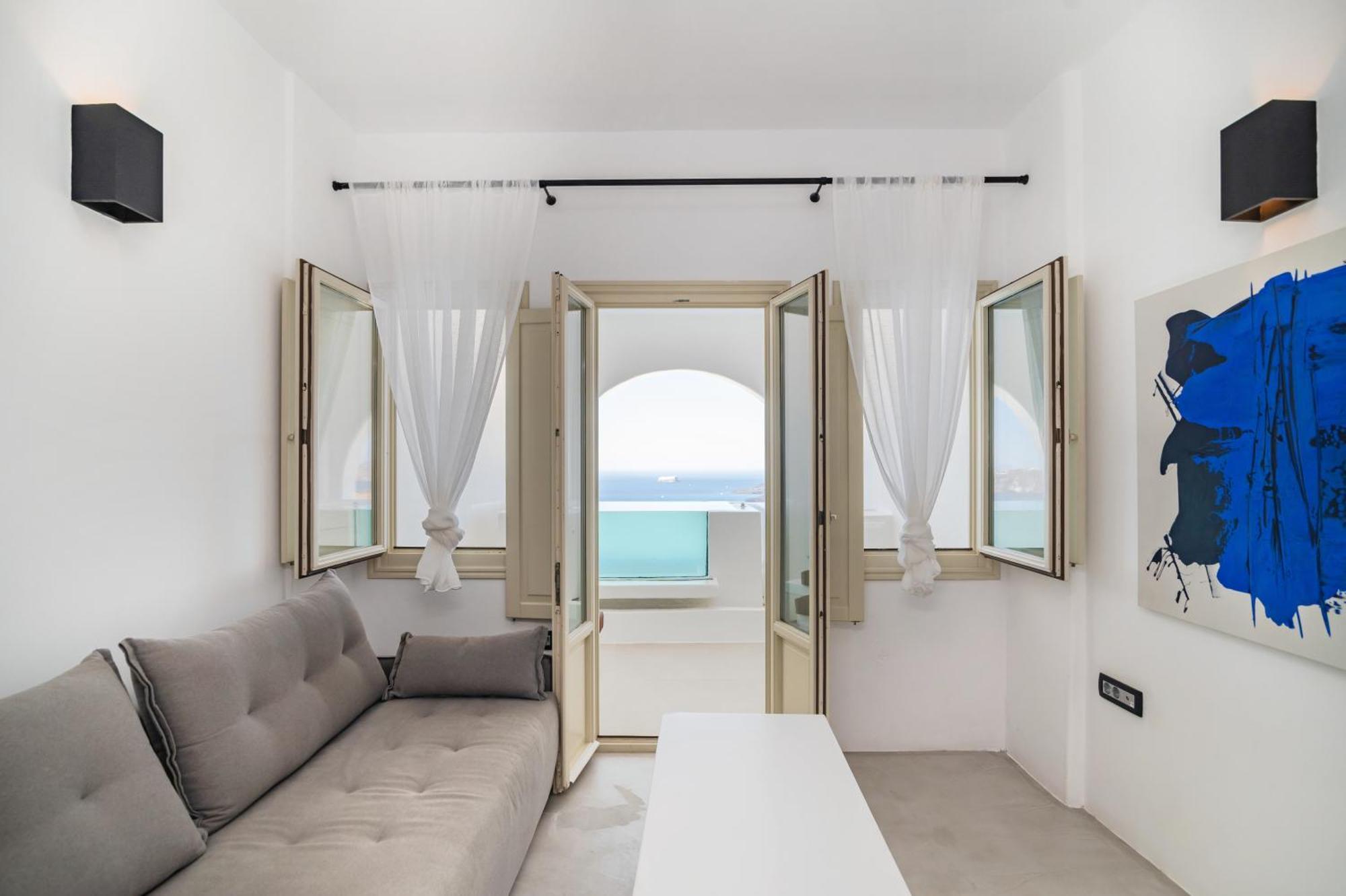 Apeiron Blue Santorini - Sustainable Adults Only 14 Plus Fira  Eksteriør bilde