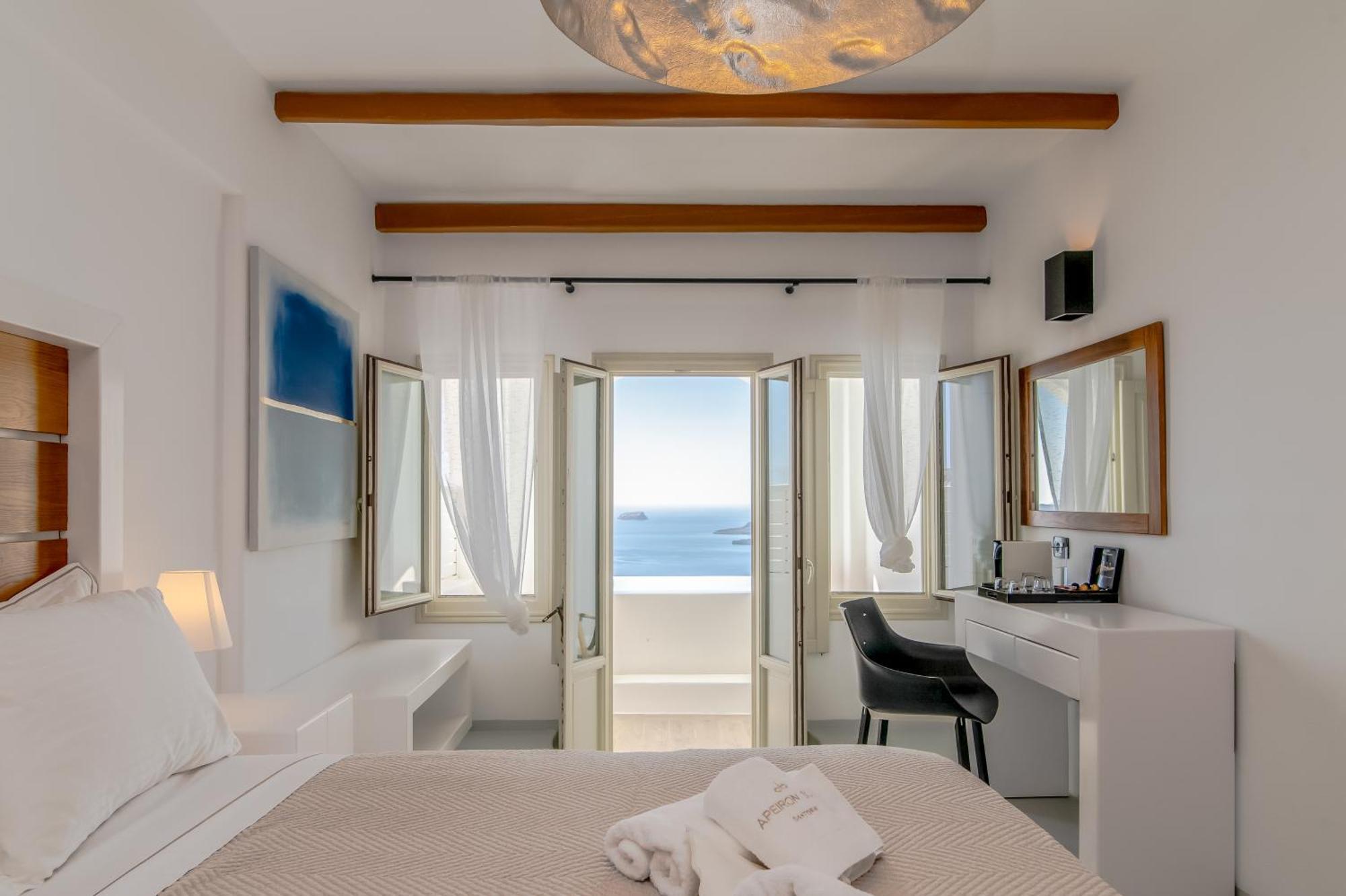 Apeiron Blue Santorini - Sustainable Adults Only 14 Plus Fira  Eksteriør bilde