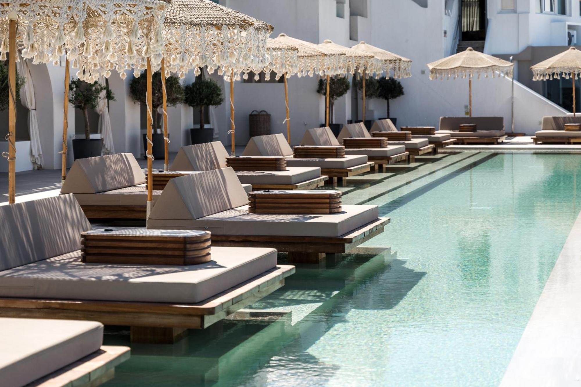 Apeiron Blue Santorini - Sustainable Adults Only 14 Plus Fira  Eksteriør bilde